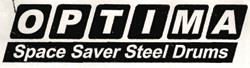 O P T I M A Space Saver Steel Drums Device mark 810581 Trademark