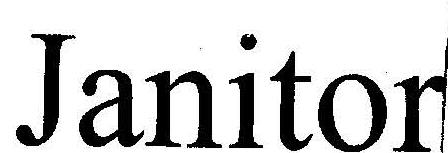 Janitor Device mark 1919765 Trademark