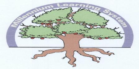 Millennium Learning System With Logo Device mark 1796137 Trademark