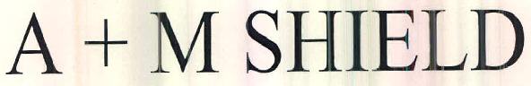 A + M Shield Device mark 2568309 Trademark