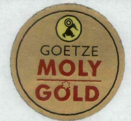 Goetze Moly Gold Device mark 1847432 Trademark