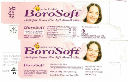 Borosoft Device mark 1080310 Trademark