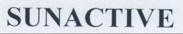 Sunactive Device mark 2199189 Trademark
