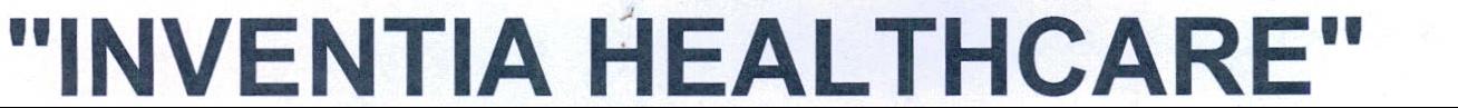 "inventia Healthcare" Device mark 1843438 Trademark