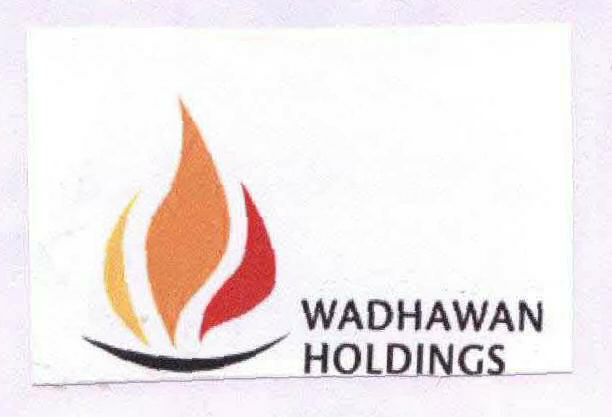 Wadhawan Holdings (label) Device mark 1716348 Trademark