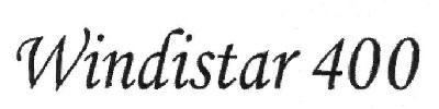 Windistar 400 Device mark 2732519 Trademark