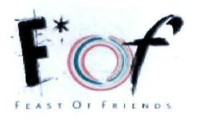 Fof Feast Of Friends (logo) Device mark 2058771 Trademark