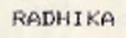 Radhika Device mark 627554 Trademark