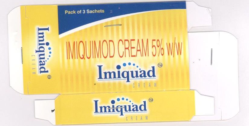 Imiquad (label) Device mark 1364843 Trademark