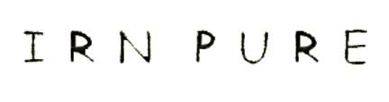 I R N P U R E Device mark 2012685 Trademark