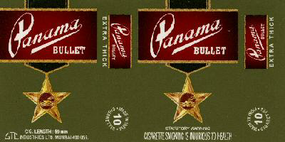 Panama Bullet With Label Device mark 1416079 Trademark