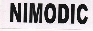 Nimodic [label) Device mark 1159181 Trademark
