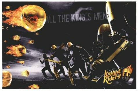 Knight Riders (label) Device mark 1664454 Trademark