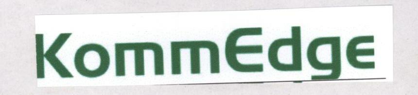 Kommedge (label) Device mark 1675524 Trademark