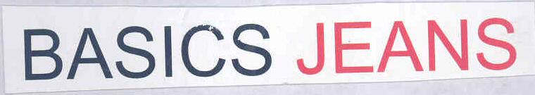Basics Jeans Device mark 1483439 Trademark