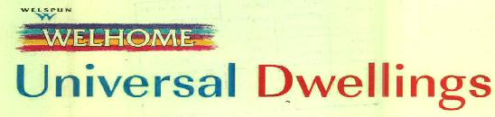 Welspun W Welhome Universal Dwellings Device mark 2768293 Trademark