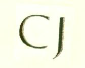 C J (label) Device mark 1446087 Trademark