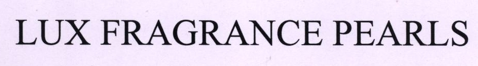 Lux Fragrance Pearls Device mark 1859512 Trademark