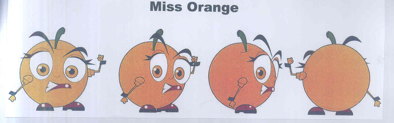 Miss Orange (label) Device mark 1766502 Trademark