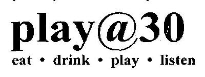 Play@30 (device) Device mark 2606224 Trademark