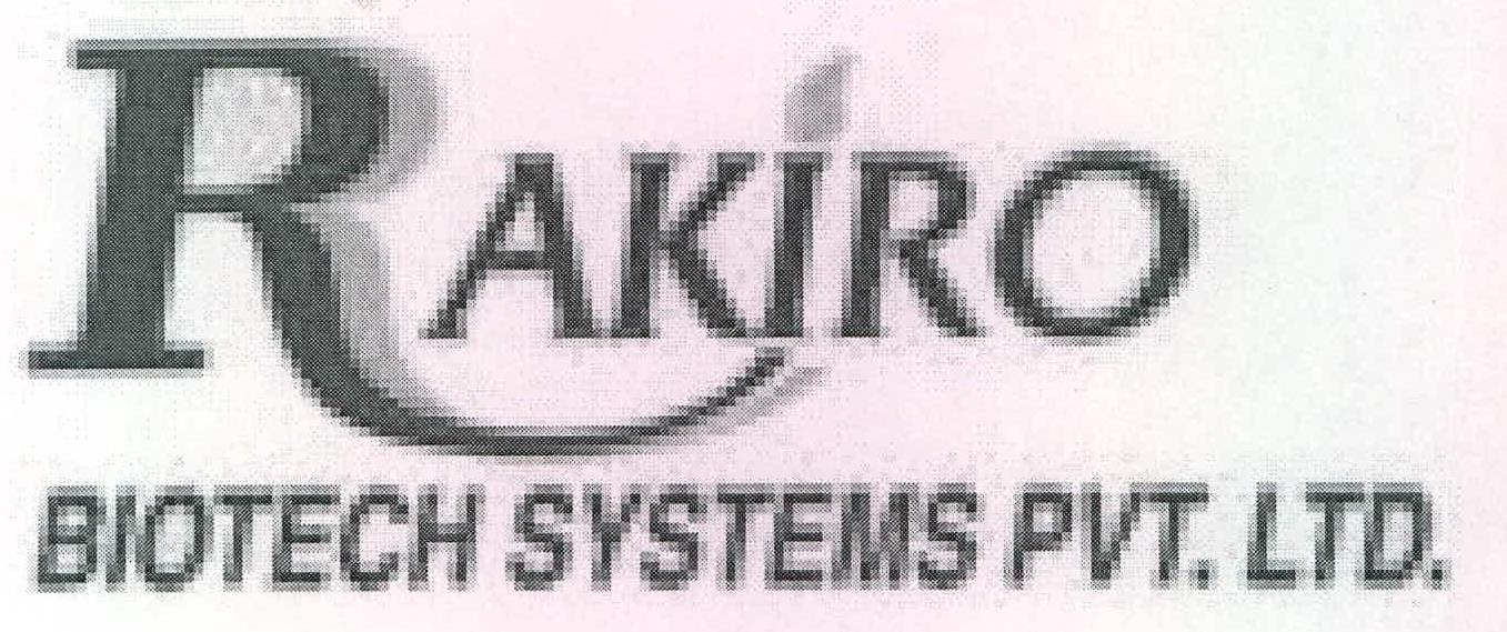 Rakiro Biotech Systems Pvt. Ltd. Device mark 2172543 Trademark