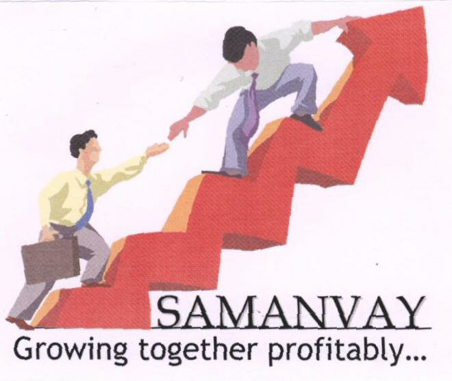 Samanvay (device Of Man With Arrow) Device mark 1650264 Trademark