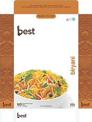 Best Biryani (label) Device mark 2558395 Trademark