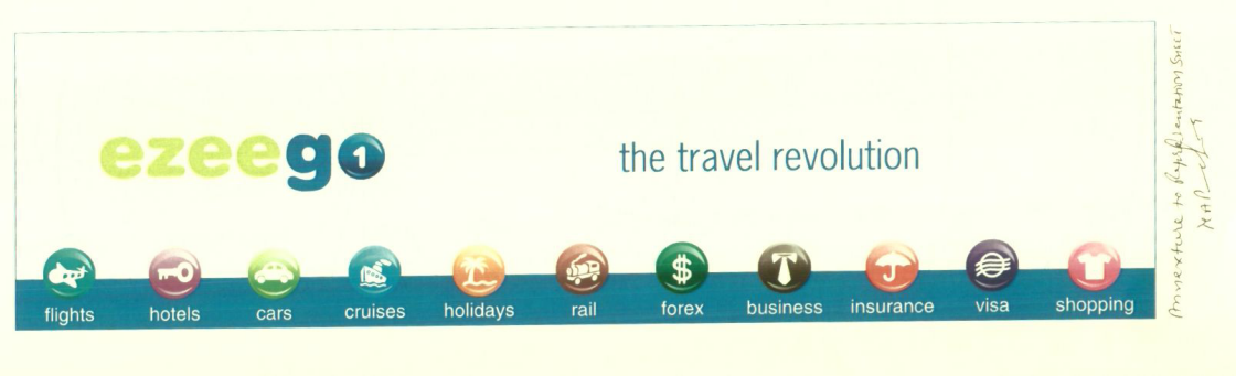 Ezeego The Travel Revolution (label) Device mark 1457949 Trademark