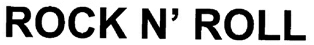 Rock N" Roll Device mark 1779655 Trademark