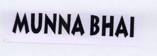 Munna Bhai Device mark 1780356 Trademark
