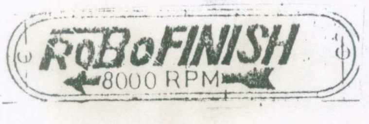 Robo Finish Device mark 535452 Trademark