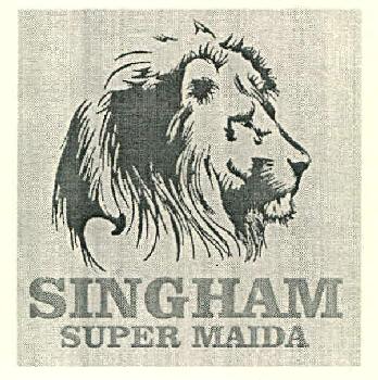 Singham Super Maida (device Of Lion) Device mark 2958038 Trademark