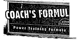 Coach"s Formula (device) Device mark 1007016 Trademark