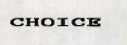 Choice Device mark 707152 Trademark