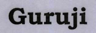 Guruji Device mark 2026897 Trademark