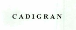 Cadigran Device mark 1308625 Trademark