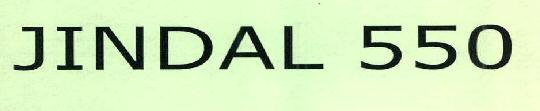 Jindal 550 Device mark 2411741 Trademark