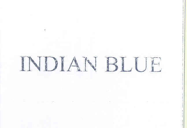 Indian Blue (label) Device mark 1631338 Trademark