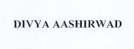 Divya Aashirwad Device mark 1538680 Trademark