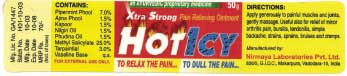 Hot Icy [label][ Device mark 1250826 Trademark