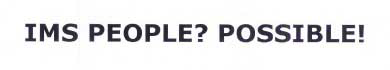 Ims People ? Possible ! Device mark 1950160 Trademark