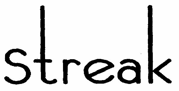 Streak (special Form Of Writing) Device mark 1561790 Trademark