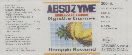Absozyme (label) Device mark 1065466 Trademark