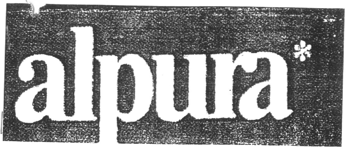Alpura (label) Device mark 1288794 Trademark