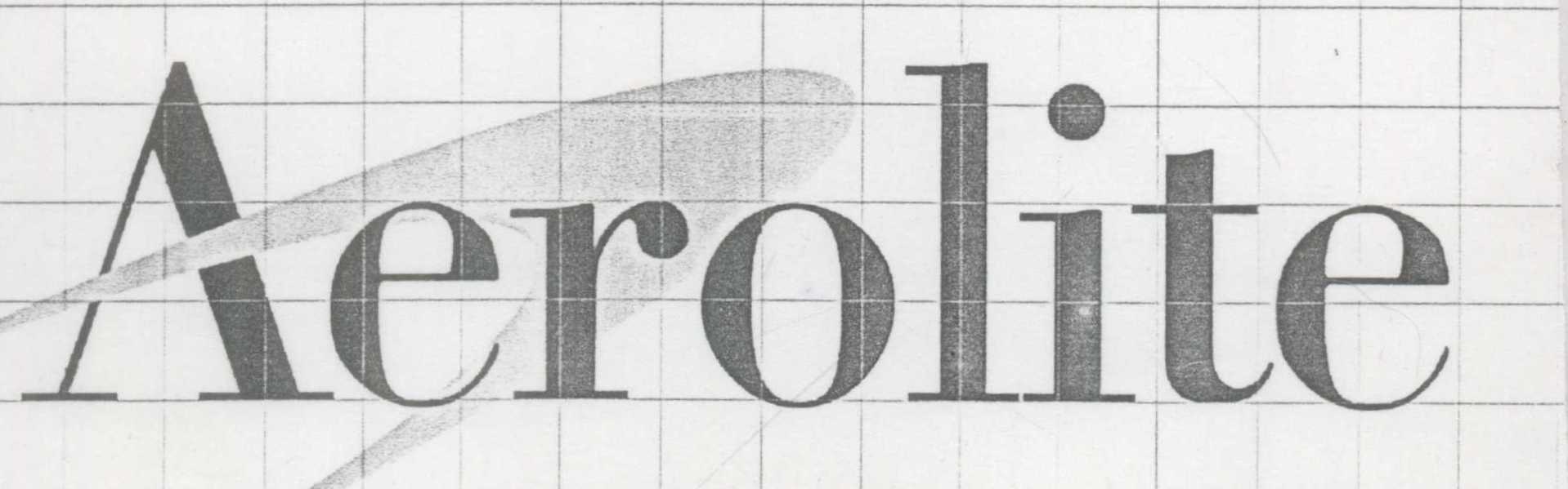 Aerolite (label) Device mark 1068411 Trademark