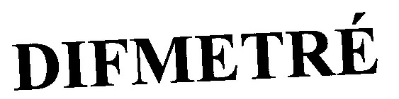 Difmetre' Device mark 1747823 Trademark