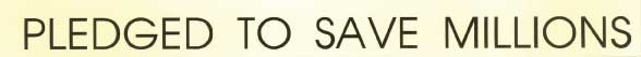 Pledged To Save Millions Device mark 1346259 Trademark