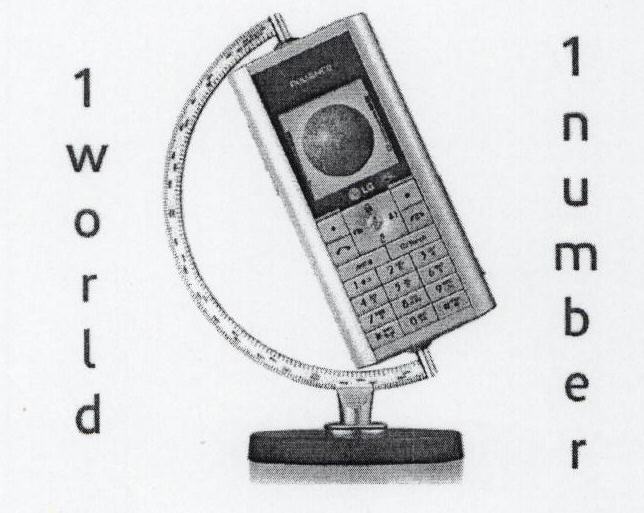 1 World 1 Number (device Of Mobile) Device mark 1466278 Trademark