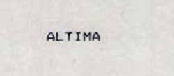 Altima Device mark 811173 Trademark