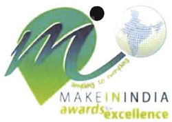 Mi Logo With Word Mak In India Awards For Excellence With Device Of Globe With Map Of India Device mark 2990985 Trademark